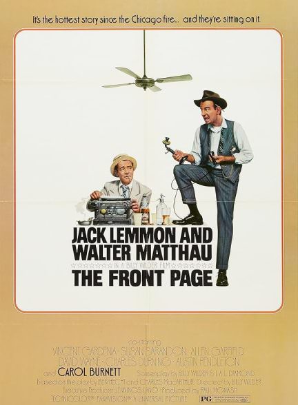 دانلود فیلم The Front Page
