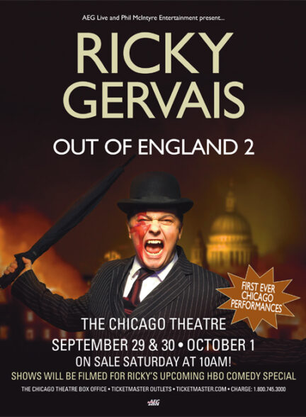 دانلود فیلم Ricky Gervais: Out of England 2 – The Stand-Up Special 2010
