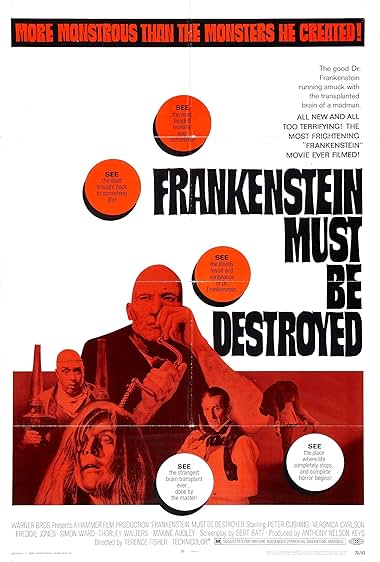 دانلود فیلم Frankenstein Must Be Destroyed 1969