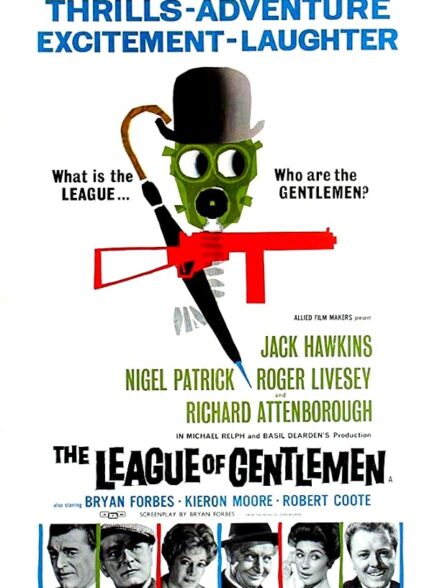 دانلود فیلم The League of Gentlemen 1960