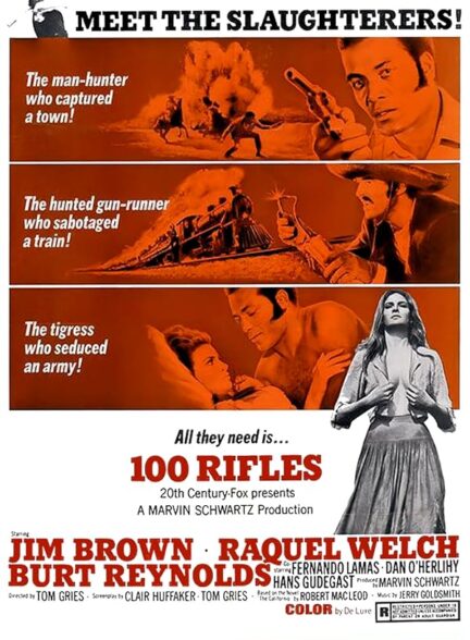 دانلود فیلم 100 Rifles 1969