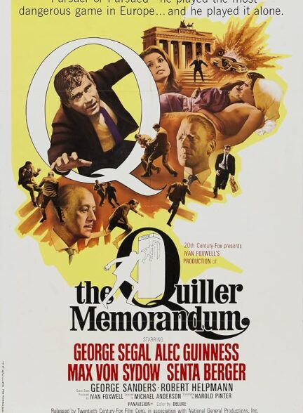 دانلود فیلم The Quiller Memorandum 1966