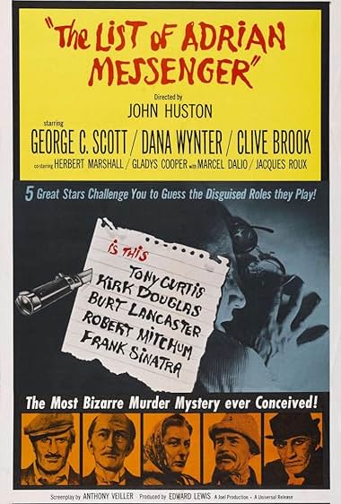 دانلود فیلم The List of Adrian Messenger 1963