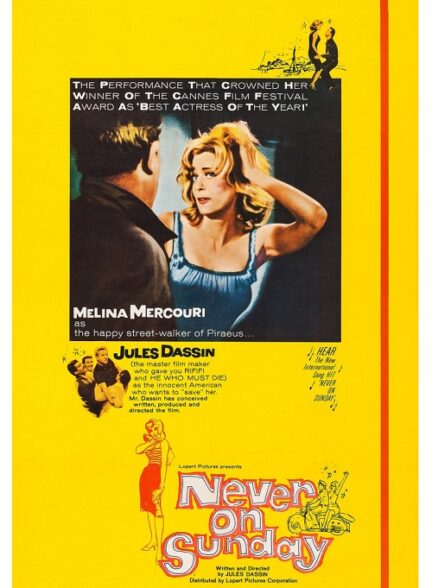 دانلود فیلم Never on Sunday 1960