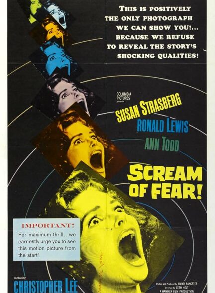 دانلود فیلم Scream of Fear 1961